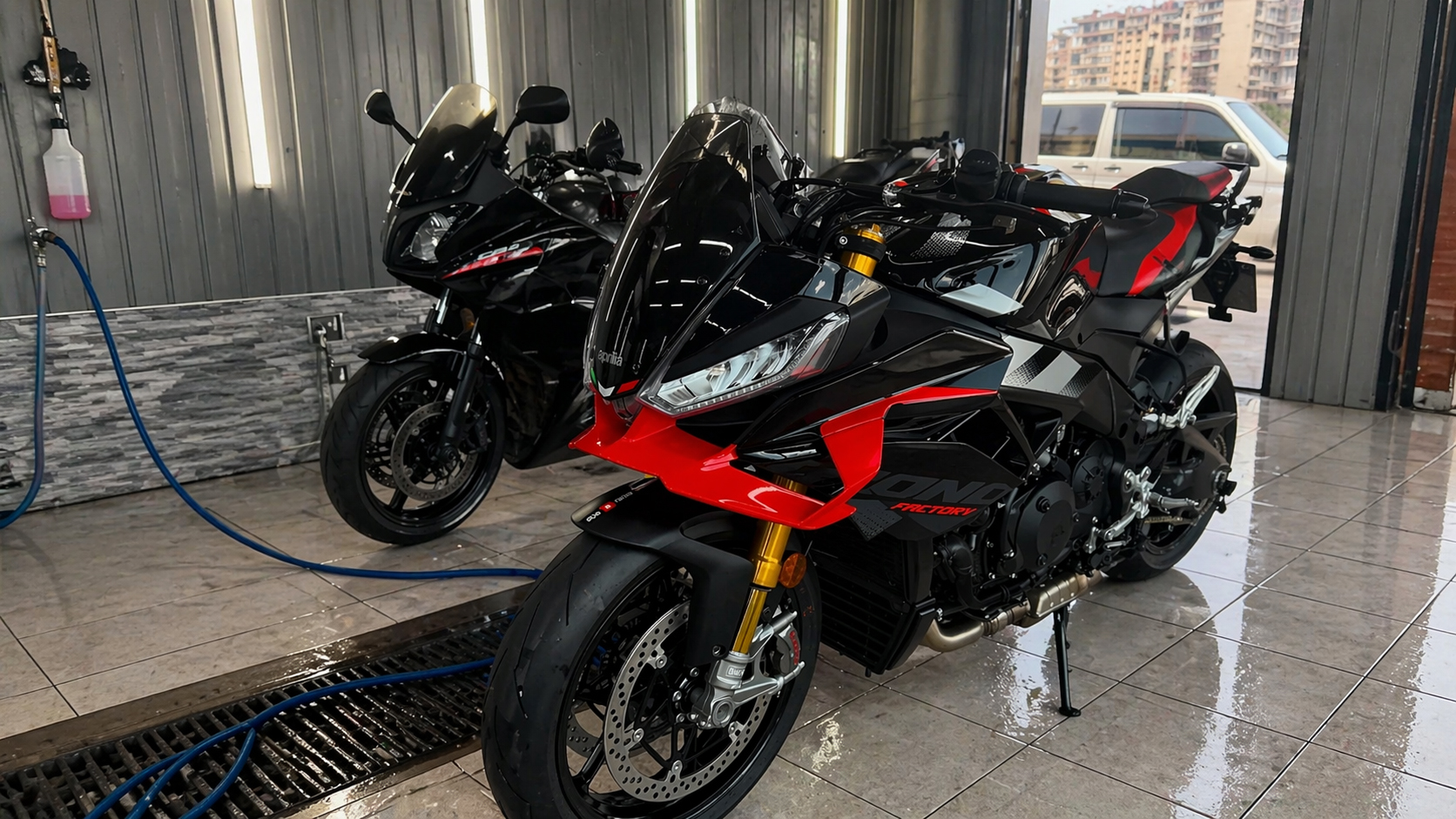 Комплексная мойка всего мотоцикла перед сезоном - фото 6